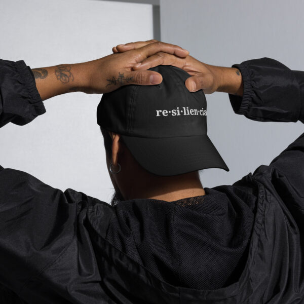Resiliencia gorra negra - Image 2